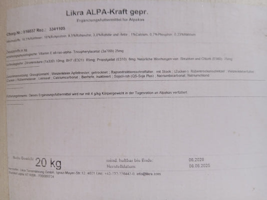 Alpaka Kraft