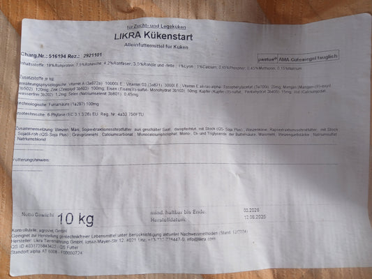 Küken Start 10 kg